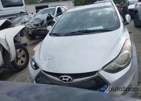 2013 Hyundai Elantra Se from USA, damaged, VIN KMHDH6AE4DU008295